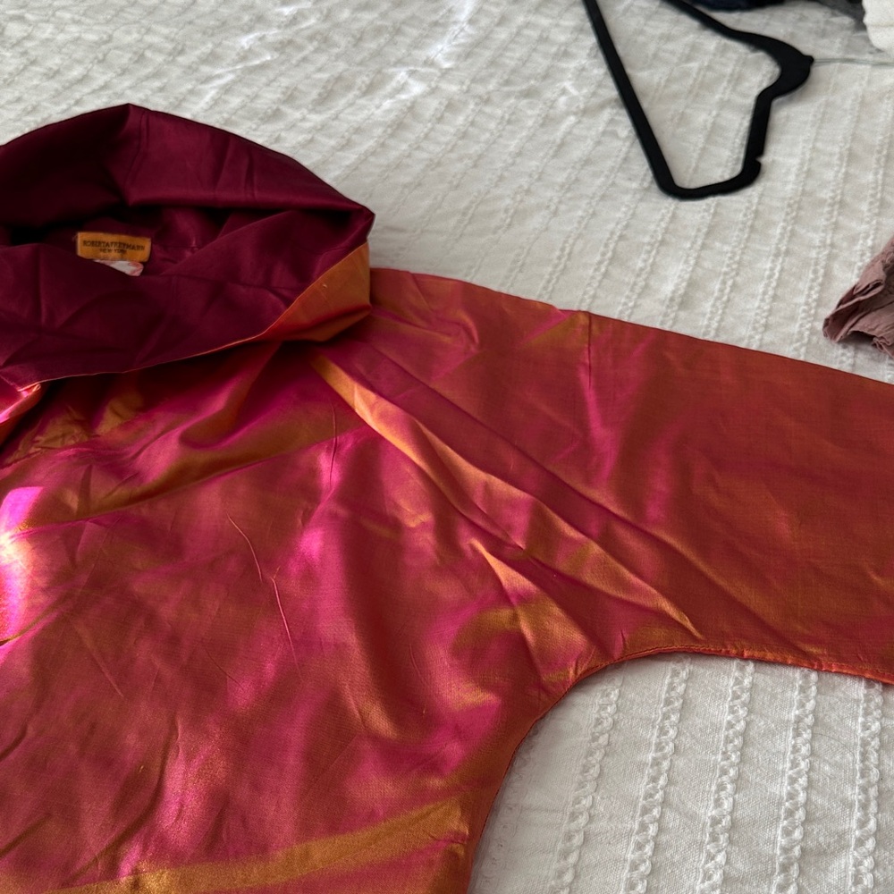 Stylish Pink and Orange Women's Blazer